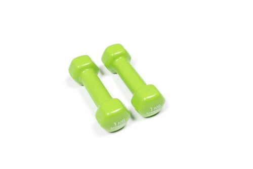 Real-Motion Αλτήρες Βινυλίου - Vinyl Dumbbells 1Kg (362 49836)
