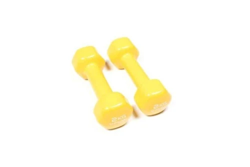 Real-Motion Αλτήρες Βινυλίου - Vinyl Dumbbells 2Kg (362 49837)