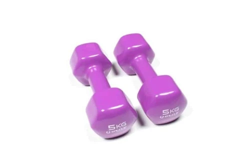 Real-Motion Αλτήρες Βινυλίου - Vinyl Dumbbells 5Kg (362 49840)