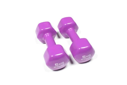 Real-Motion Αλτήρες Βινυλίου - Vinyl Dumbbells 5Kg (362 49840)
