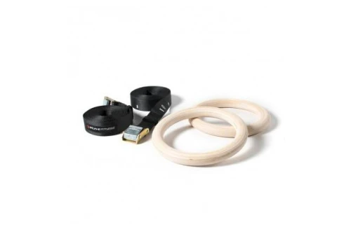 Real-Motion Ξύλινοι Kρίκοι - Wood Suspension Rings (362 49902)