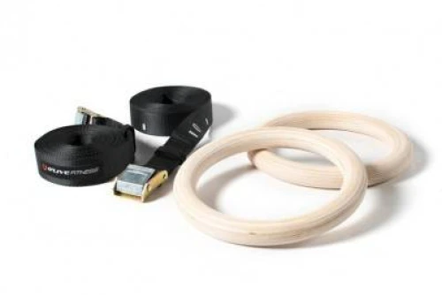 Real-Motion Ξύλινοι Kρίκοι - Wood Suspension Rings (362 49902)