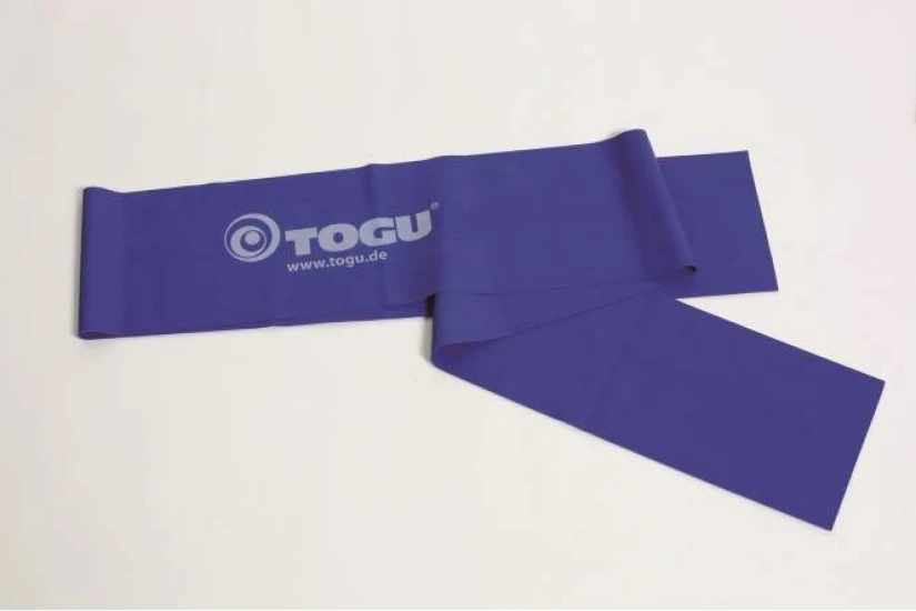 Real-Motion Theragym Band 120Cm By Togu Blue Heavy (362 49923)