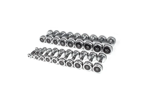 Real-Motion Αλτήρες Χρωμίου - Chromed Dumbbells 5Kg (362 49948)