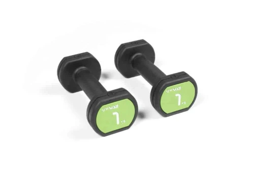 Real-Motion Rubber Dumbells 1Kg (362 50005)