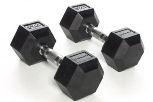 Real-Motion Αλτήρες Εξάγωνοι - Hex Dumbbells Ζεύγη 4Kg (362 50292)