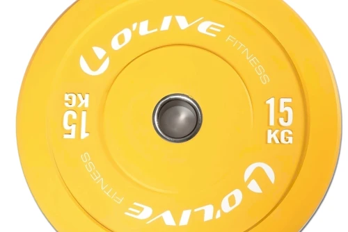 Real-Motion Ολυμπιακοί Δίσκοι Βαρών - Bumper Olympic Plates | Color 15Kg (362 50428)