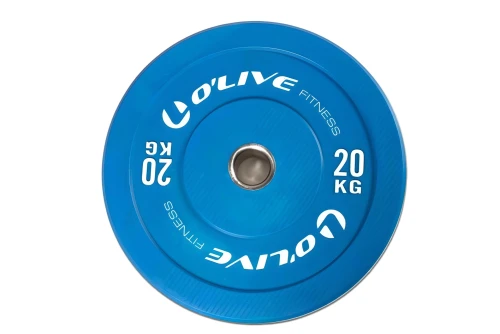 Real-Motion Ολυμπιακοί Δίσκοι Βαρών - Bumper Olympic Plates | Color 20Kg (362 50429)