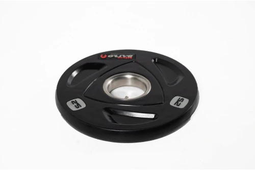 Real-Motion Ολυμπιακοί Δίσκοι - Olympic Rubber Weight Plates 2,5Kg (362 54949)