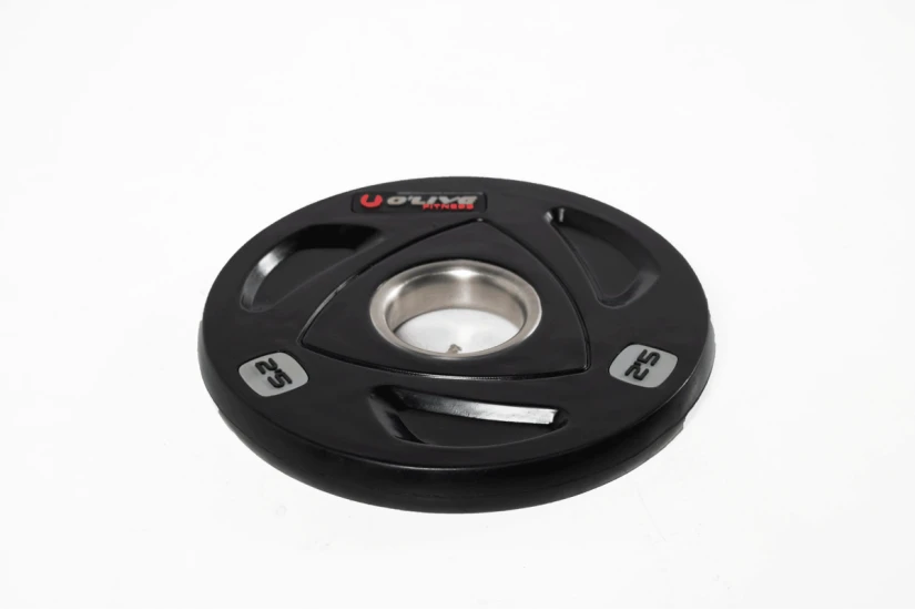 Real-Motion Ολυμπιακοί Δίσκοι - Olympic Rubber Weight Plates 2,5Kg (362 54949)