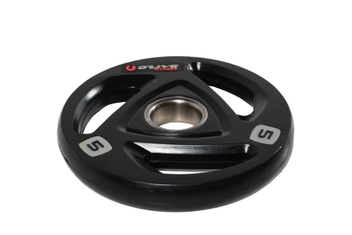 Real-Motion Ολυμπιακοί Δίσκοι - Olympic Rubber Weight Plates 5Kg (362 54950)