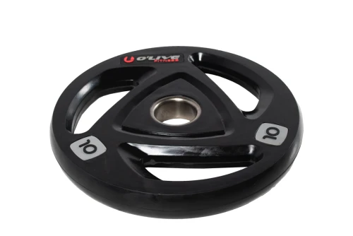 Real-Motion Ολυμπιακοί Δίσκοι - Olympic Rubber Weight Plates 10Kg (362 54951)