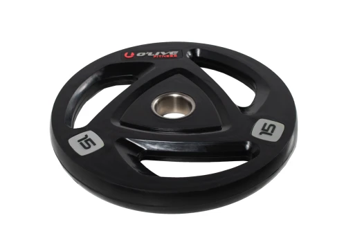 Real-Motion Ολυμπιακοί Δίσκοι - Olympic Rubber Weight Plates 15Kg (362 54952)