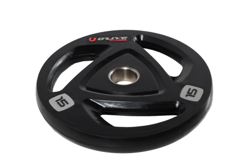 Real-Motion Ολυμπιακοί Δίσκοι - Olympic Rubber Weight Plates 15Kg (362 54952)