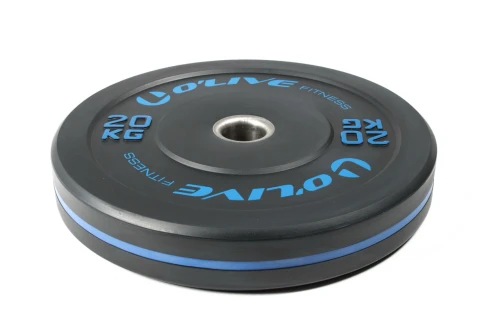 Real-Motion Ολυμπιακοί Δίσκοι Βαρών - Bumper Olympic Discs 20Kg (362 59054)