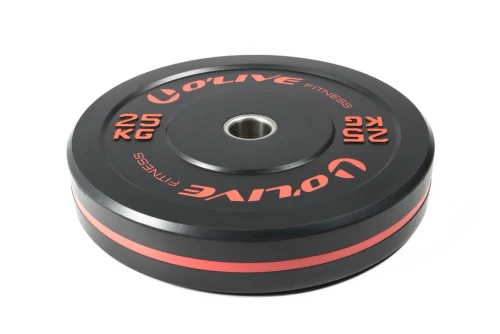Real-Motion Ολυμπιακοί Δίσκοι Βαρών - Bumper Olympic Discs 25Kg (362 59055)