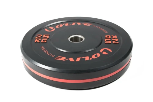 Real-Motion Ολυμπιακοί Δίσκοι Βαρών - Bumper Olympic Discs 25Kg (362 59055)
