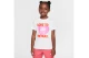 Nike Love To The Max Graphic Παιδικό T-Shirt Λευκό, Ροζ, Κοραλλί