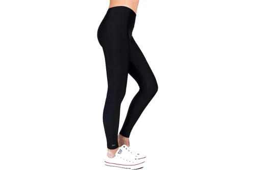 Pcp Jacqueline Γυαλιστερό Κολάν Μακρύ Γυναικείο (390110003-BLACK)