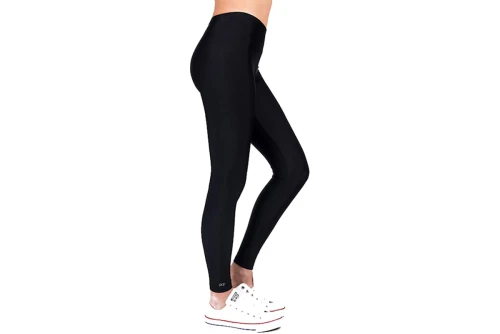 Pcp Jacqueline Γυαλιστερό Κολάν Μακρύ Γυναικείο (390110003-BLACK)
