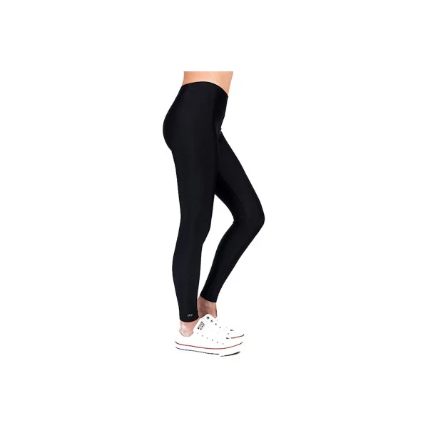 Pcp Jacqueline Γυαλιστερό Κολάν Μακρύ Γυναικείο (390110003-BLACK)