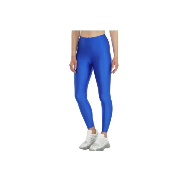 Pcp Jacqueline Γυαλιστερό Κολάν Μακρύ Γυναικείο (390110003-BLUE)