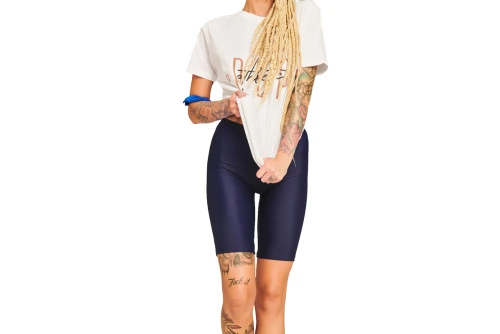 Pcp Amaryllis Biker Shiny Κολάν Κοντό Γυναικείο (394000000-DARK BLUE)