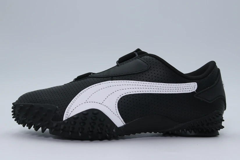Puma Mostro Perforated Sneakers Μαύρα, Λευκά