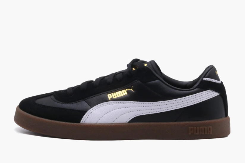 Puma Club II Era Unisex Sneakers Μαύρα, Λευκά, Καφέ