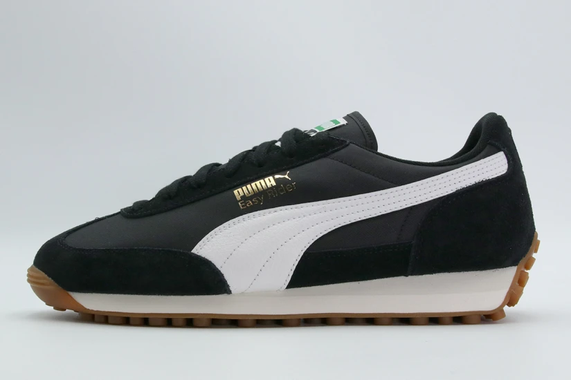 Puma Easy Rider Vintage Ανδρικά Sneakers Μαύρα, Λευκά