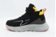 Fila Strong 4 V Nanobionic Παιδικά Sneakers Μαύρα, Γκρι, Κίτρινα