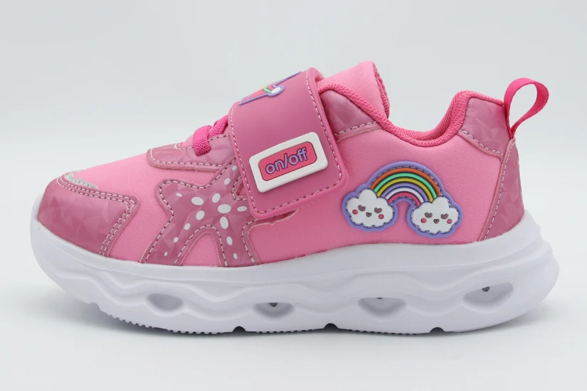 Fila Rainbow V Παιδικά Sneakers Ροζ, Λευκά, Διάφορα Χρώματα
