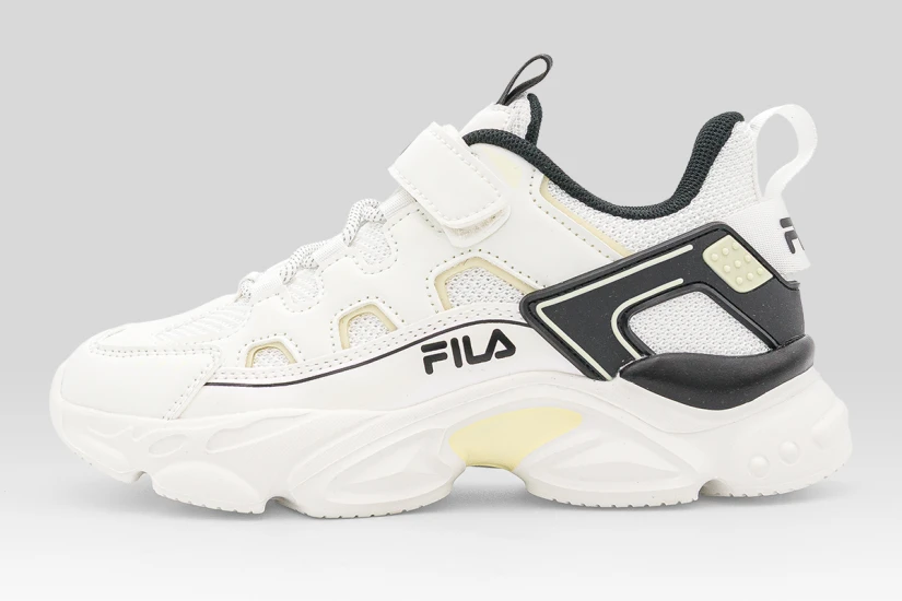 Fila Memory Spinel 3 V Παιδικά Sneakers Λευκά, Μαύρα