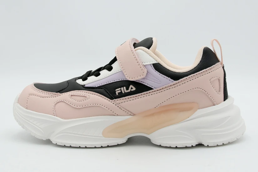 Fila Memory Palma 2 V Παιδικά Sneakers Ροζ, Μαύρα, Λευκά