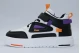 Fila Memory Ayo 4 V Παιδικά Sneakers Λευκά, Μαύρα, Πορτοκαλί, Μωβ