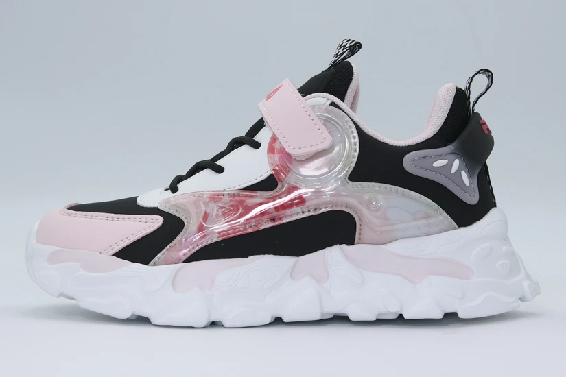 Fila Memory Musha 2 V Παιδικά Sneakers Λευκά, Ροζ, Μαύρα
