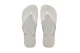 Havaianas Top Unisex Σαγιονάρες Λευκές, Γκρι Ανοιχτό