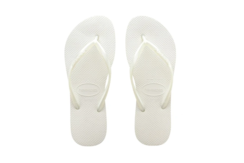 Havaianas Slim Σαγιονάρες Λευκές