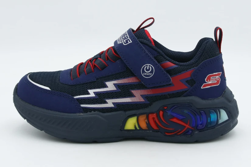 Skechers S Lights-Light Storm 3.0 - Prism Tech Παιδικά Sneakers Μπλε Σκούρο, Διάφορα Χρώματα