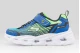 Skechers S Lights Vortex 3.0 Παιδικά Sneakers Μπλε, Λαχανί, Λευκά