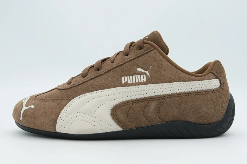Puma Speedcat OG Sneakers Καφέ, Εκρού