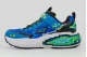 Skechers Mega-Craft 4K Παιδικά Sneakers Μπλε, Μαύρα, Λαχανί, Λευκά