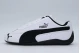 Puma Speedcat Leather Unisex Sneakers Λευκά, Μαύρα