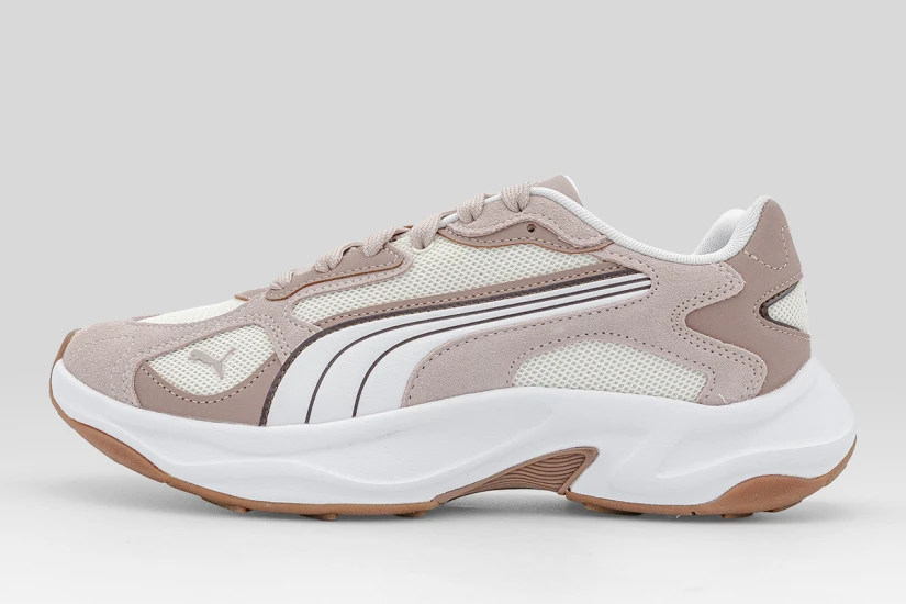 Puma Insphere Muse Sneakers Καφέ, Μπεζ, Λευκά