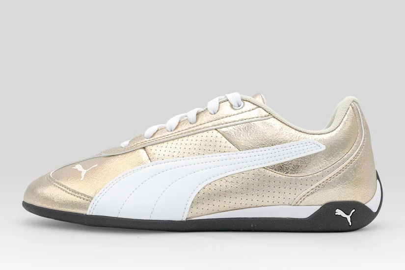 Puma Replicatch Metallic Whisper Sneakers Χρυσά, Λευκά