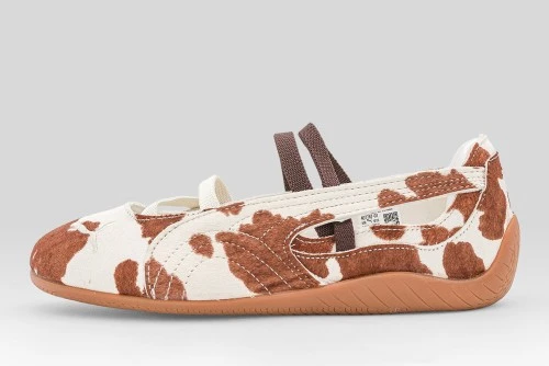Puma Speedcat Ballet Cow Print Sneakers (407787 01)