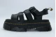 Dr. Martens Mattison 3 Strap Γυναικεία Σανδάλια Μαύρα