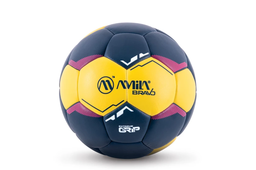 Amila Bravo Μπάλα Handball No.3 Μπλε, Κίτρινη
