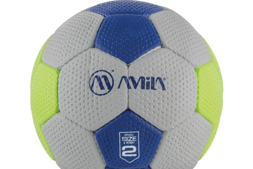 Amila Μπάλα Handball Cellular Νο2 - Μπλε  Πράσινο  Γκρι (41318)