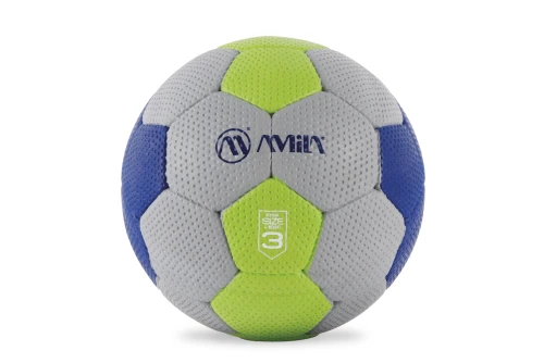 Amila Μπάλα Handball Cellular Νο3 - Μπλε  Πράσινο  Γκρι (41320)
